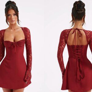 Babyboo Jacinta Dress- Red